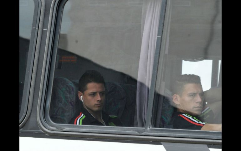 Hernández y Moreno mostraron cara de desconcierto. AFP / O. Sierra