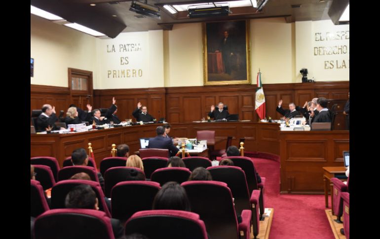 El juicio estaba listado para resolverse este miércoles en la Primera Sala, pero se pidió que se llevará al Pleno. NTX / ARCHIVO