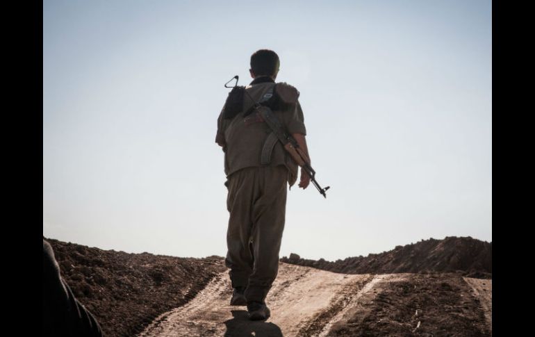 El EI ocupó amplias zonas fronterizas con el Kurdistán iraquí, en el norte de Irak, en junio de 2014. NTX / L. Pistone