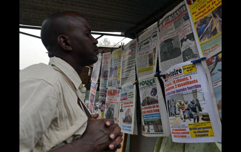 En el atentado al Radisson Blu de Bamako se ubicaron sólo dos cuerpos de responsables. AFP / I. Sanogo