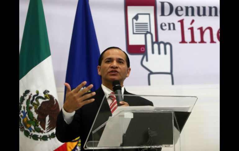 'Nos estamos enfrentando a una mafia que tiene dinero y poder', resalta Almaguer. EL INFORMADOR / ARCHIVO