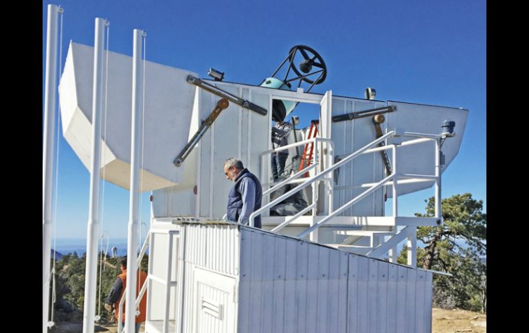 El telescopio completa la cobertura de 24 horas de observación para los fenómenos astronómicos. ESPECIAL / gaceta.unam.mx