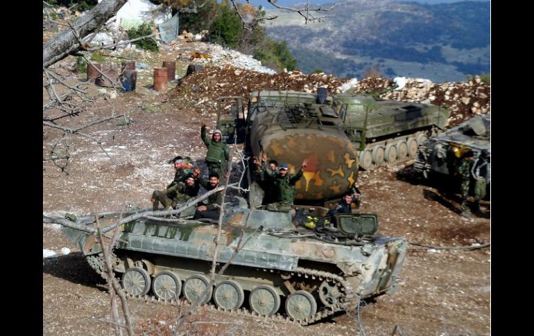 El ejército sirio asegura que las armas y municiones entran en Siria en lo que Turquía llama ''convoyes humanitarios''. EFE / SANA