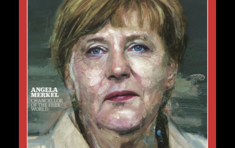 Imagen de la portada de la revista donde aparece Angela Merkel. TWITTER / @TIME