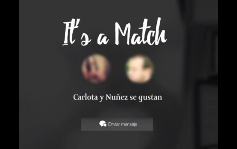 Usuarios hacen 'match' con personajes como Carlota, Demetrio Macías o Leticia Barba. ESPECIAL / VIMEO / OnlyIf
