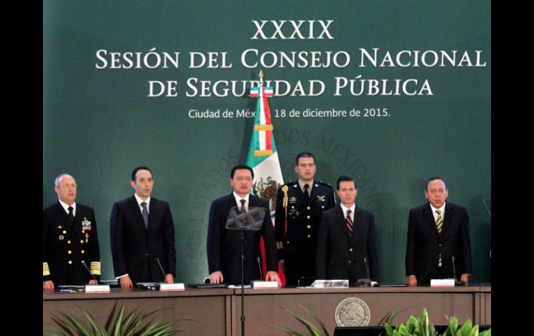 Durante la sesión del Consejo Nacional de Seguridad, se aprobó homologar el lenguaje de los operadores de emergencia del País. SUN / C. Mejía