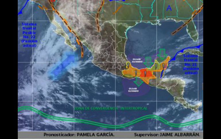 Conagua informó que se prevén lluvias muy fuertes en el estado para la región de Chontalpa, Centro y Sierra. TWITTER / @conagua_clima