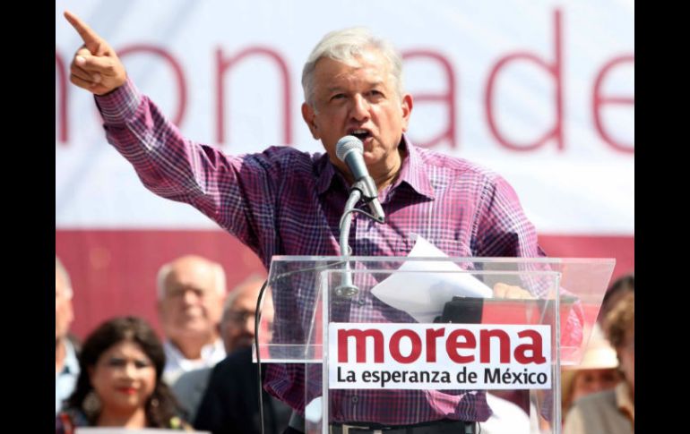 López Obrador señaló que su partido irá organizado para ganar. SUN / ARCHIVO