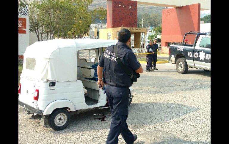 En el sitio se hallaron tres casquillos calibre 9 milímetros. TWITTER / Policía de Tlajomulco