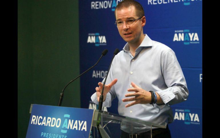 El fortalecimiento interno del partido es una de las iniciativas de su presidente nacional, Ricardo Anaya. NTX / ARCHIVO