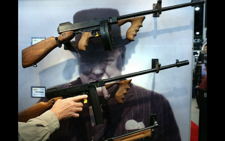 La mayor parte de las armas incautadas en México son de origen estadunidense. AFP / ARCHIVO