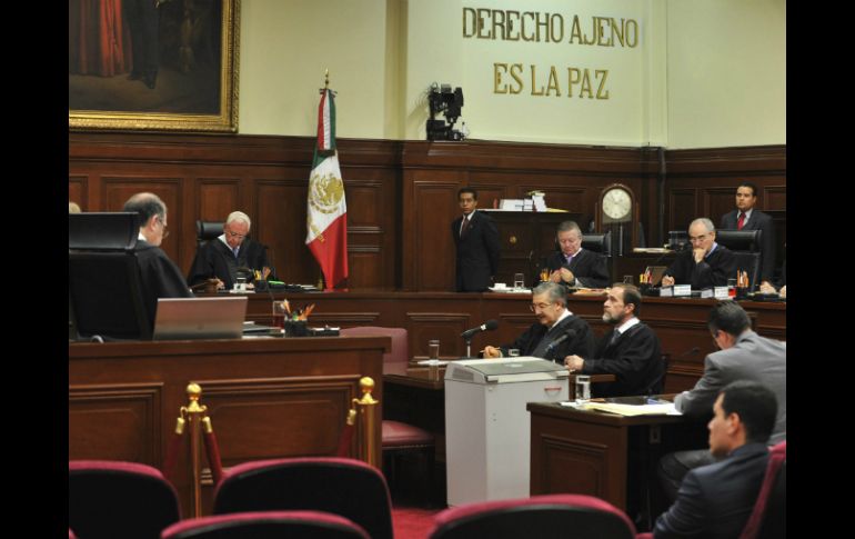 Los cinco magistrado ocupará el cargo del 8 de marzo de 2016 al 7 de marzo de 2025. NTX / ARCHIVO