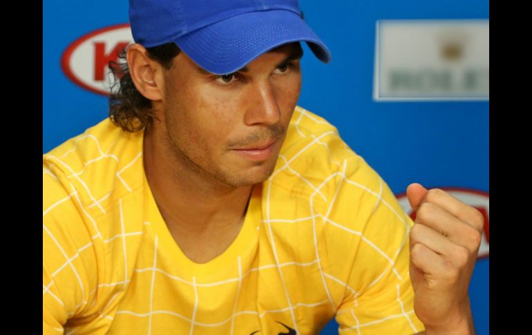 El español, quinto jugador del mundo, campeón en el 2009, se muestra feliz ''por volver a estar aquí''. AP / R. Rycroft