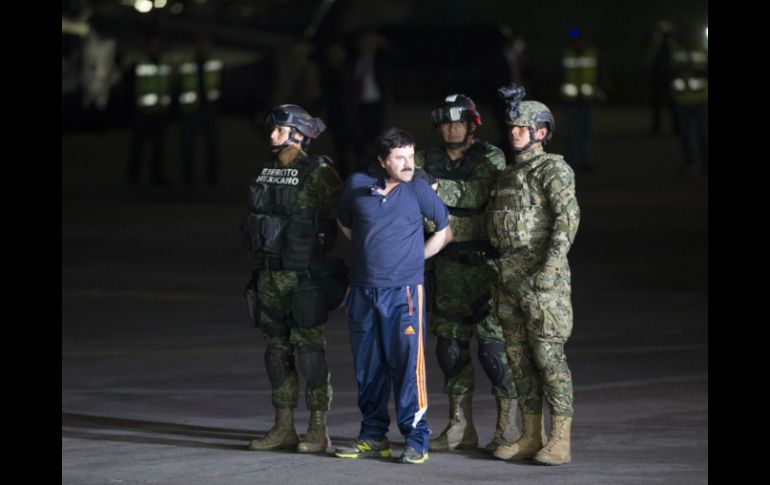 'El Chapo' fue recapturado el pasado 9 de enero en Los Mochis, Sinaloa. AP / ARCHIVO