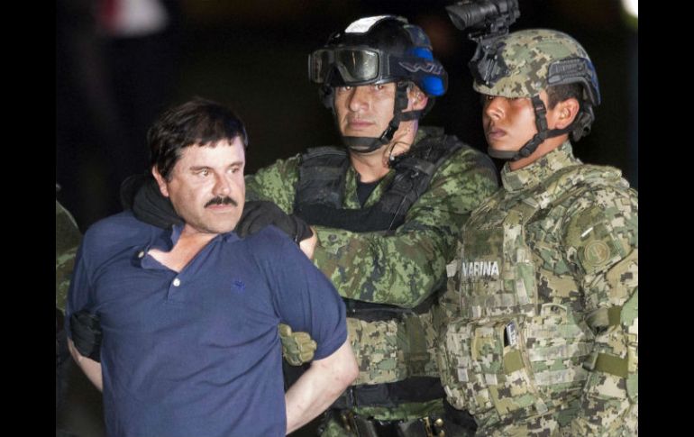 Entre los 15 capos del grupo detenidos o abatidos se encuentra Joaquín Guzmán, recapturado el 8 de enero. AP / ARCHIVO