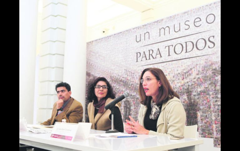 Las actividades del MUSA las compartieron Francisco Cuéllar, Maribel Arteaga y Laura Ayala Castellanos. EL INFORMADOR / A. Camacho