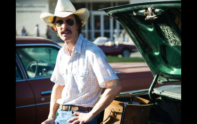 Matthew McConaughey tuvo que bajar 20 kilos para interpretar al vaquero Woodroof, en ''Dallas Buyers Club''. AP / ARCHIVO