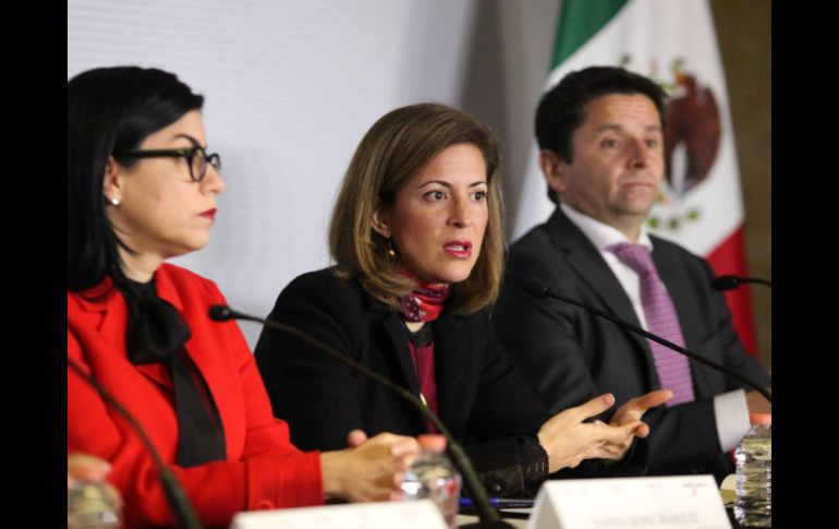 México es el primer país de América Latina en lograr la transición a la televisión digital, resalta Mónica Aspe. SUN / L. Godínez