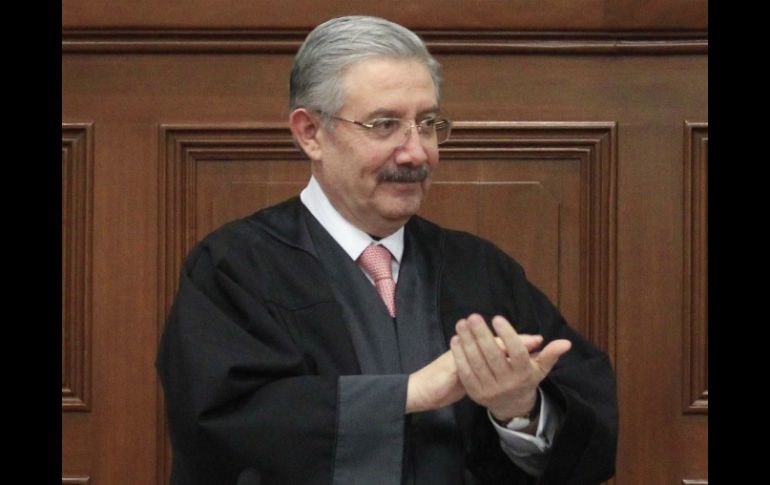 Luis María Aguilar destacó que no es trabajo de los jueces ni de la Suprema Corte decidir su legalización. SUN / ARCHIVO