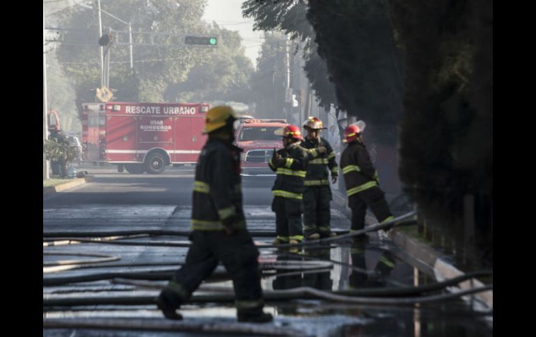 Autoridades investigan las causas por las que se originó la conflagración. EL INFORMADOR / ARCHIVO