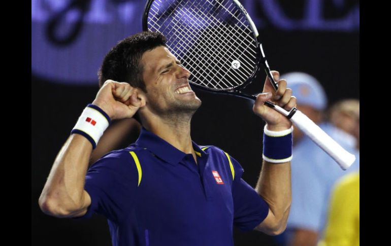 Un título más, el número 61 de su carrera, persigue Djokovic en la vigente edición del Abierto de Australia. AP / R. Rycroft
