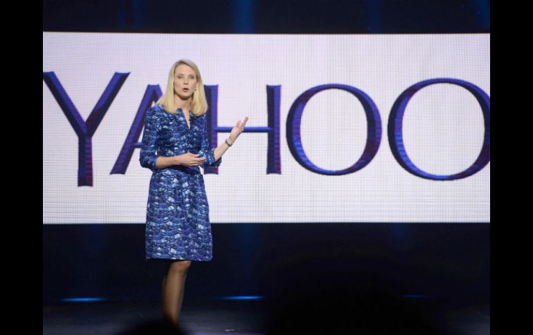 Marissa Mayer confía en que su plan de manejar Yahoo como una compañía más pequeña les permita mejorar su competitividad. AFP / ARCHIVO