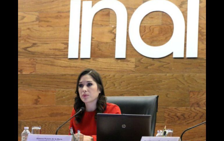 La presidenta del INAI, Ximena Puente resalta que el país cuenta con el primer organismo autónomo garante de transparencia. TWITTER / @INAImexico
