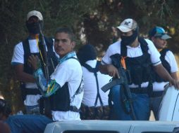 Según José Antonio Bernal, más de 700 autodefensas se incorporaron a sus actividades como civiles. EL INFORMADOR / ARCHIVO