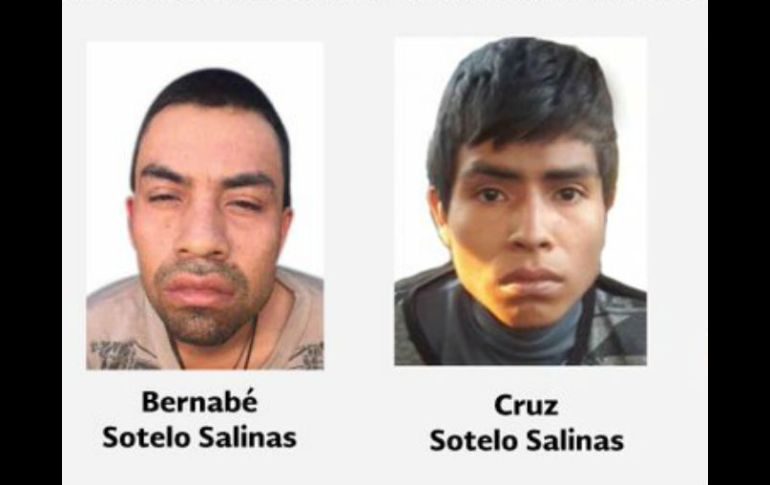 Los hermanos Sotelo Salinas son elementos clave en las investigaciones del Caso Ayotzinapa. TWITTER / @PoliciaFedMx