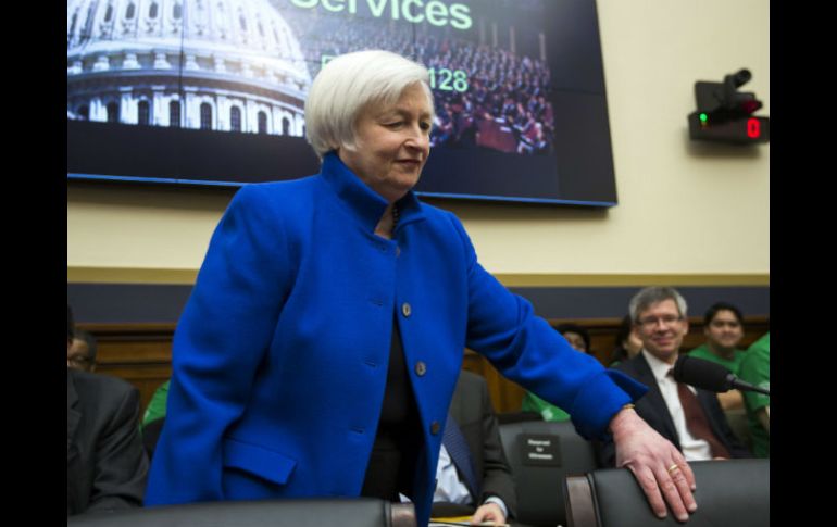 Janet Yellen compareció ante el Comité de Servicios Financieros de la Cámara de Representantes. EFE / J. L. Scalzo