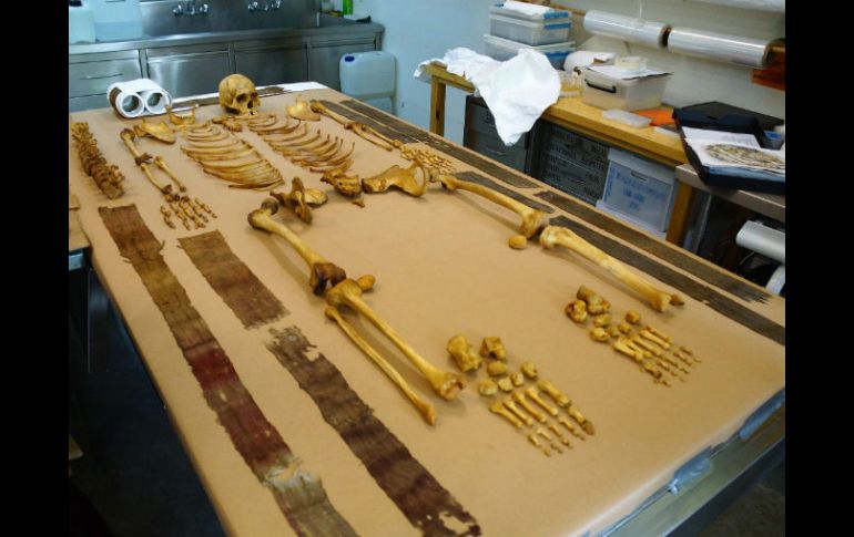 Los restos óseos fueron encontrados hace año y medio en la comunidad de El Saucillo, municipio de Zimapán. NTX / ESPECIAL