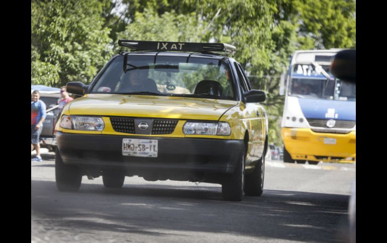 Cerca de 12 mil taxis operan en la Zona Metropolitana de Guadalajara, según Movilidad. EL INFORMADOR / ARCHIVO