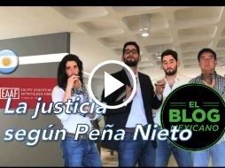 La justicia es rápida para ayudar a políticos y lenta para los casos de desaparecidos. YOUTUBE / El Blog Mexicano