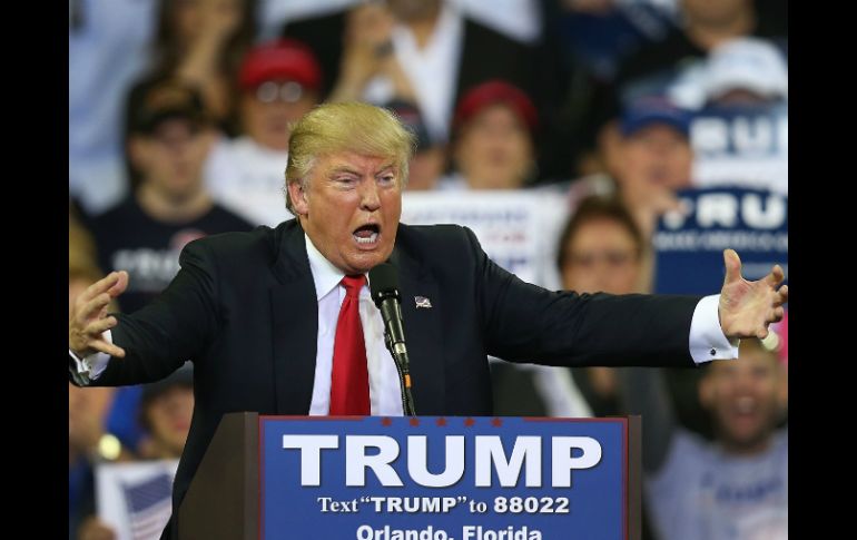 En las primarias de este sábado, Donald Trump espera confirmar su ventaja sobre el resto de los rivales. AFP / J. Raedle