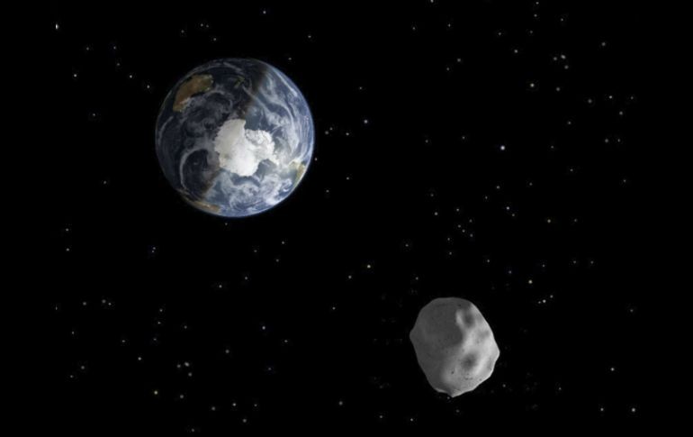 El asteroide se logró visualizar alrededor de las 07:42 horas de la mañana. EFE / ARCHIVO