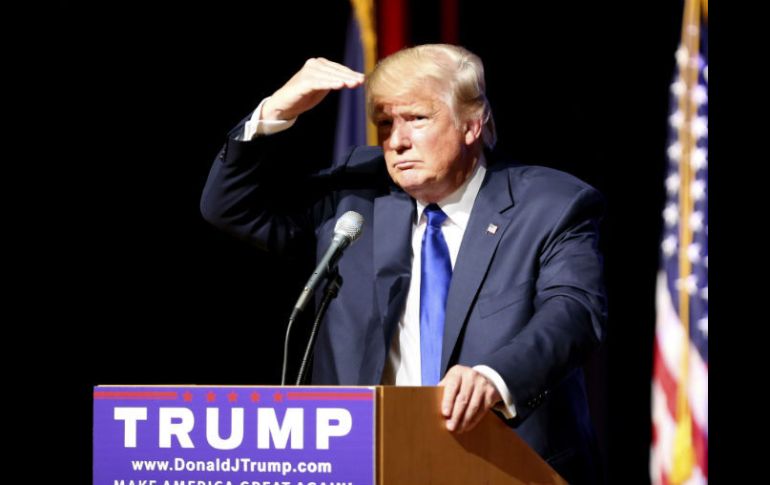 Considera que el discurso de Trump es un riesgo para México y Estados Unidos, así como para la economía mundial. AP / ARCHIVO