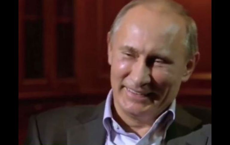 En el video aparecen Putin y alguien que parece ser del grupo Estado Islámico. INSTAGRAM / realdonaldtrump