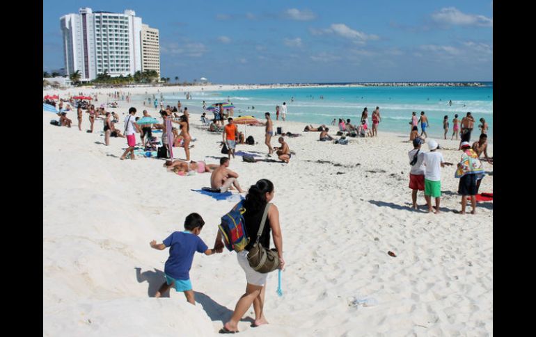 Cancún recibirá esta semana a miles de turistas atraídos por conocer parte de la antigua civilización maya. NTX / ARCHIVO