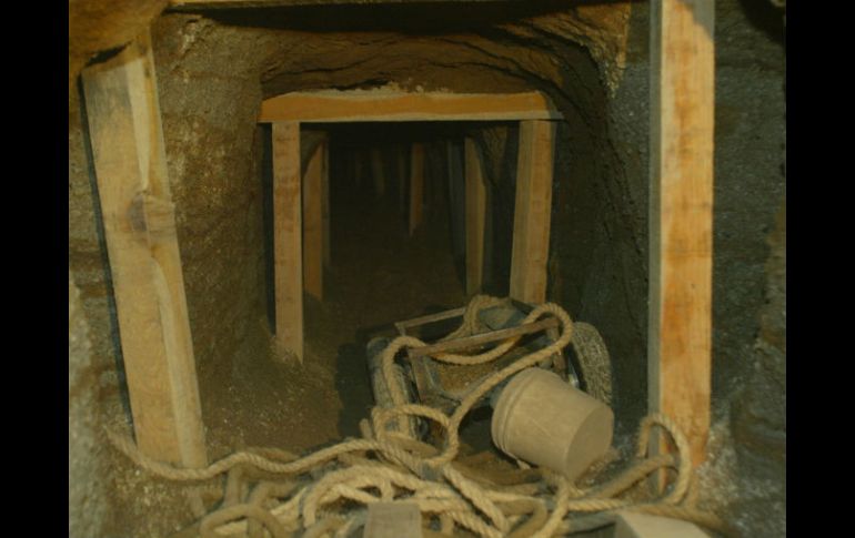 Docenas de túneles usados por narcotraficantes han sido descubiertos en los años recientes. EL INFORMADOR / ARCHIVO