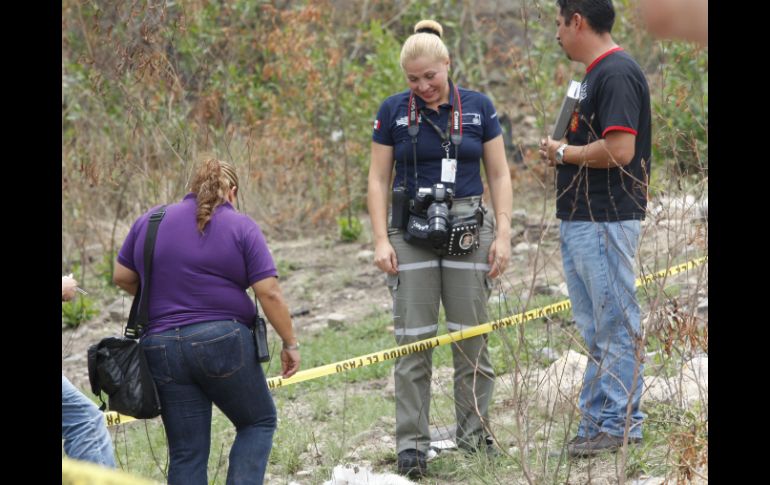 El cuerpo de la mujer fue encontrado en el cruce de camino a La Cañada y la calle San Matías, en el fraccionamiento La Providencia. EL INFORMADOR / ARCHIVO