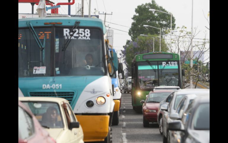 La SCT indicó que se enfoca en revisiones a las rutas de Autobuses de Tlajomulco, responsables de seis muertes desde 2014. EL INFORMADOR / R. Tamayo