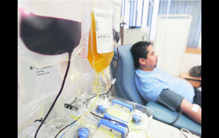 Caída. A causa de la influenza, las donaciones de sangre se redujeron 83 por ciento. EL INFORMADOR / A. Camacho