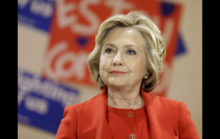 Hillary Clinton critica los planteamientos que fomentan la intolerancia, el miedo y la ansiedad. AP / S. Wenig