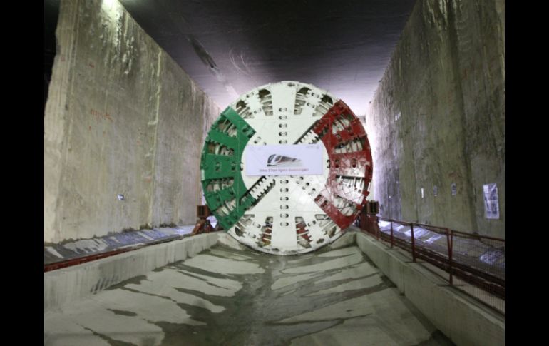La tuneladora, bautizada como 'La tapatía', avanzará en promedio 14 metros por día. EL INFORMADOR / R. Tamayo