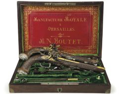 Lafayette habría sido el primer dueño de estas pistolas fabricadas en 1825. EFE / CORTESÍA