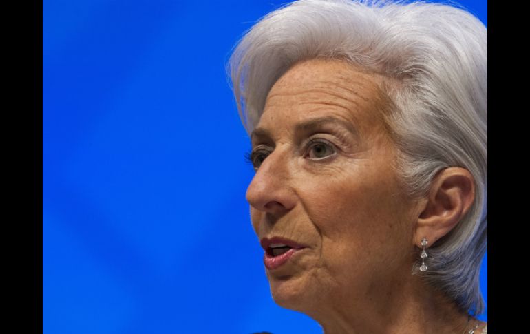 Lagarde reconoce que ''es difícil hacer recomendaciones para Venezuela porque no tenemos los datos''. AP / L. Magaña