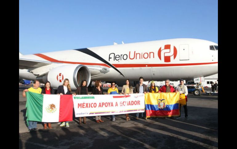 La Secretaría General de Control de Riesgo de Ecuador entregara la ayuda a la gente más necesitada en la ciudades de la costa. NTX / C. Pereda