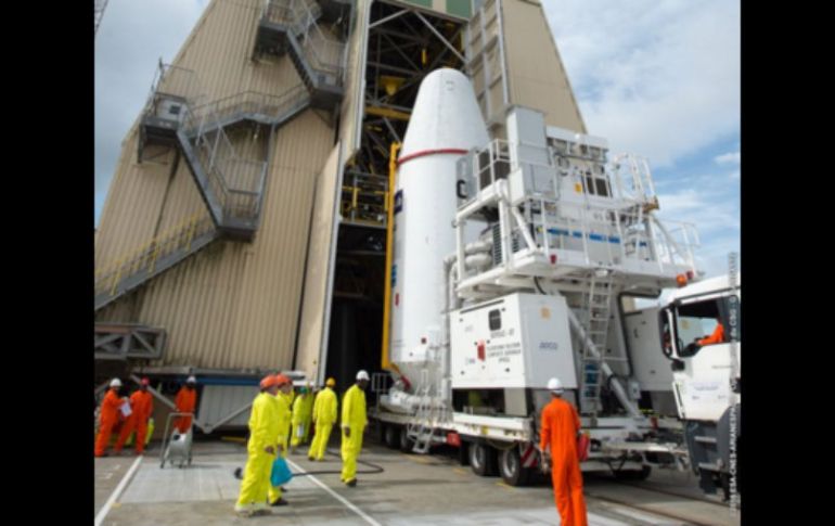 La misión de lanzamiento durará en total unas cuatro horas. TWITTER /  @Arianespace
