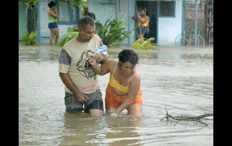 Autoridades evaluarán los daños de forma exacta cuento el nivel del agua disminuya. AFP / ARCHIVO