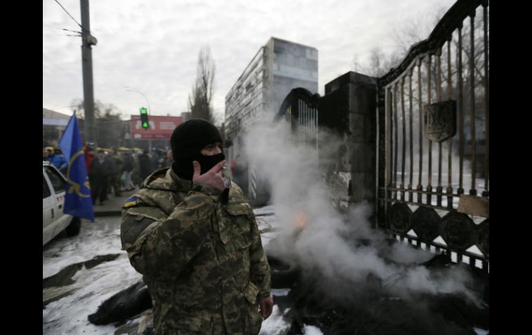 En los dos años que dura el conflicto en el este de Ucrania han fallecido más de nueve mil personas. AP / ARCHIVO